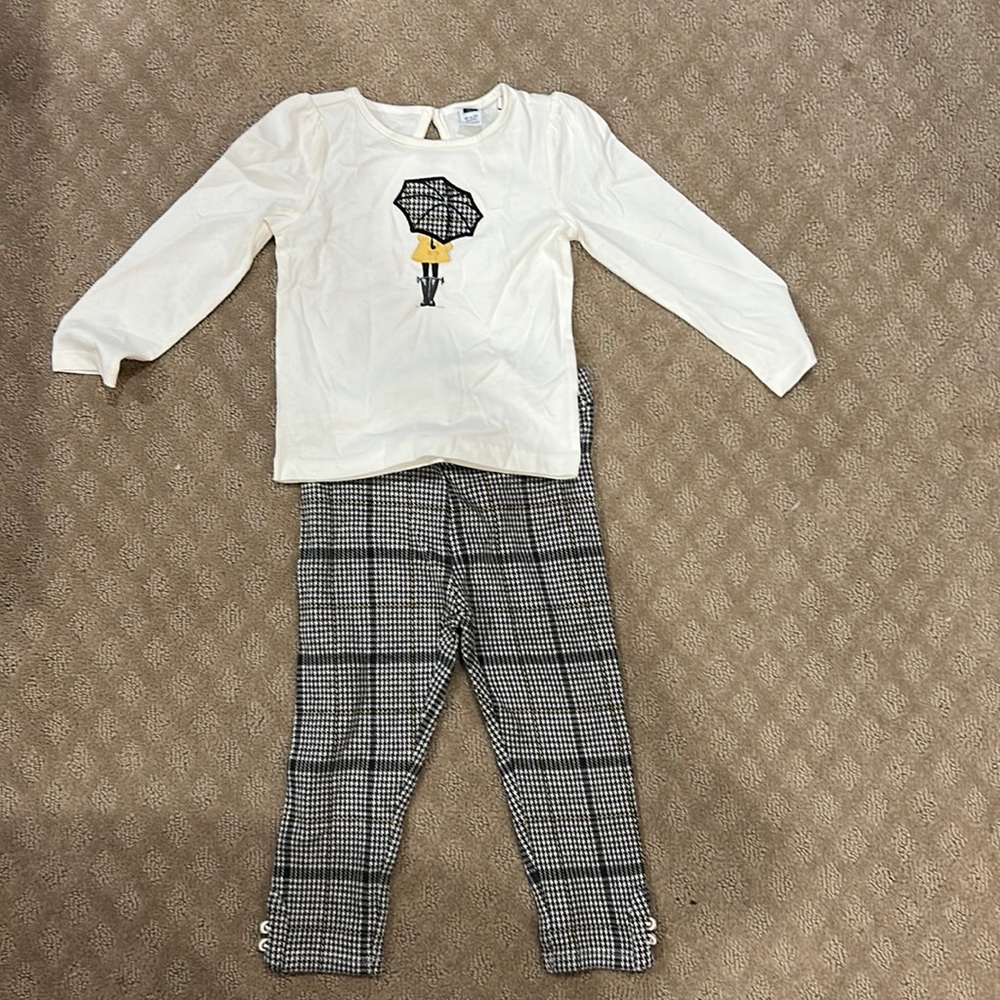 Girls Janie and Jack rain outfit, NWT, 28-24 months